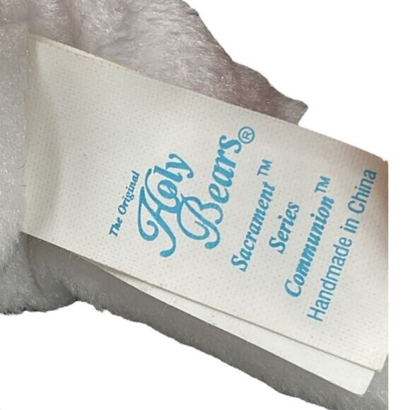 Holy Bears Communion Bear Beanie Plush Stuffed Animal 9" - Picture 3 of 4